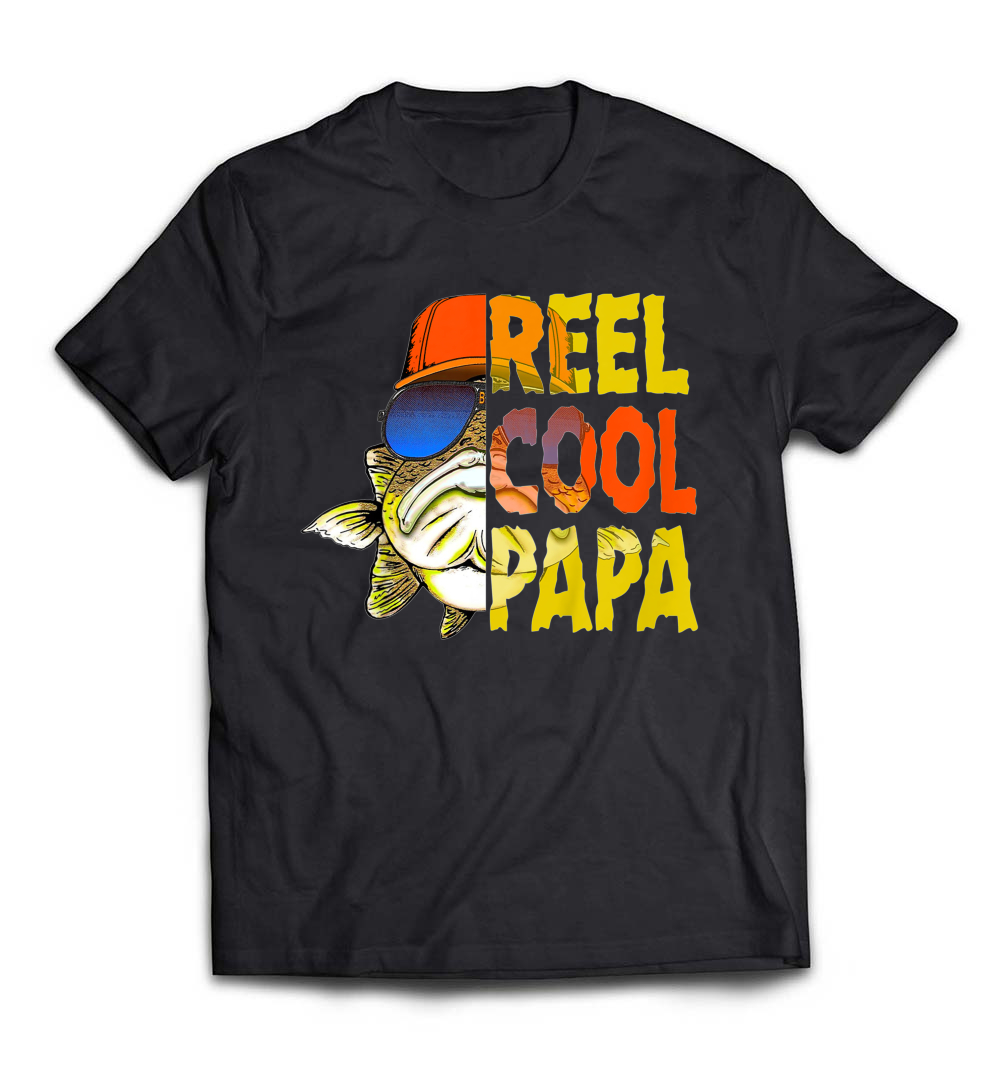 Fishing Real Cool Papa T-Shirt: Celebrate Your Fishing Dad